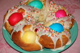 This italian easter bread was traditionally made after the easter feast to use up all the leftovers. Italian Easter Breads Jovina Cooks