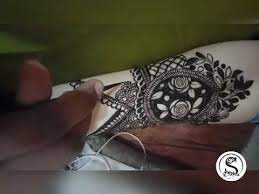 bridal mehndi henna design tutorial