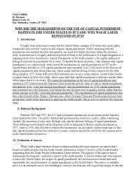 capital punishment essay final version gregg v capital capital punishment essay final version gregg v capital punishment