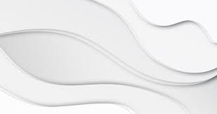 Modern White Abstract Shapes Background