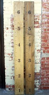 Diy Growth Chart Ruler Vinyl Decal Kit Traditional Style