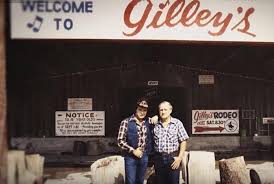 Ften times they wear shirts of the american flag that a 1980 movie starring john travolta and debra winger about an oil fielder who thinks he is a cowboy and hangs around at gilley's bar. Gilley S The Bar That Inspired The Urban Cowboy Craze Opened 55 Years Ago