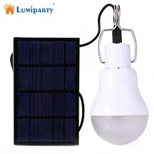 Lumiparty 15w Solar Powered Portable Led Bulb Lamp Solar Energy Lamp Led Lighting Solar Panel Light Energy Solar Camping Light Wish