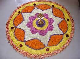 One of the popular and common pookalam design that you can't ignore this season as well is symmetric kolam design to adorn your. Best Onam Pookalam Designs Easyday