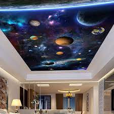 Planet Ceiling Fresco Wallpaper ...