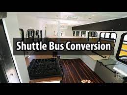 amazing shuttle bus conversion in 4