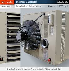 heater 50000 btu convection garage
