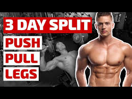 push pull legs 3 day split workout
