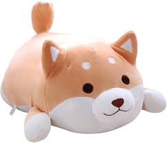 The 25 most adorable stuffed animals on the entire internet. Amazon Com Shiba Inu Dog Plush Pillow Cute Corgi Akita Stuffed Animals Doll Toy Gifts For Valentine S Gift Christmas Sofa Chair Brown Round Eye 22 8 Toys Games
