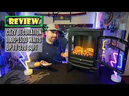 Cowsar 1500w Electric Fireplace Stove