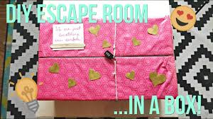 This cool escape room party invite isn't too twee so we love it for our older kids. Diy Escape Room In A Box Gift Idea Youtube