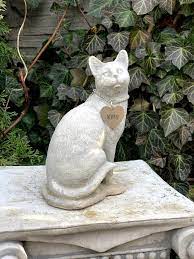 Tag Memorial For Pet Cat Garden Statues