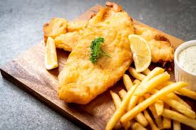 air fryer haddock fish and chips by