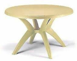 ibiza sandstone 46 inch resin table