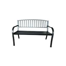 Seagull Steel Bench Chair Black