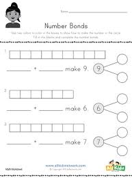 number bonds review 9 6 and 7 all