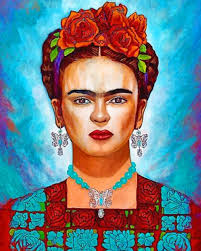 frida kahlo famous paint by numbers