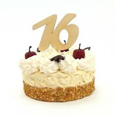 Der kindergeburtstag muss schönstens gefeiert werden. Tortenstecker Zum 16 Geburtstag Cake Topper Aus Holz Zahl 16 Fur Torte Ebay