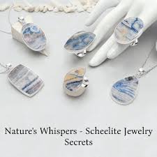 scheelite jewelry inspired by natural