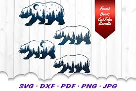 Logosvg.com is the world's best brand logo and vector logo template source. Bear Forest Celestial Svg Dxf Cut Files Bundle 433419 Svgs Design Bundles