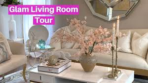 glam living room tour spring 2022