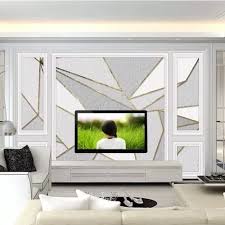 Einzelelemente einer produktserie lassen sich individuell kombinieren. Vova 3d Stereo Tv Hintergrund Wandtapete Nordic Geometrische Film Nd Tv Wand Tuch Tapete Fur Schlafzimmer Wohnzimmer Benutzerdefinierte Wandbild Wand Tuch