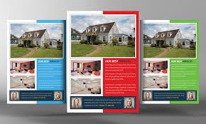 Real Estate Property Flyer Template C On Professional Real Estate