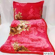Warm Velvet Bed Sheet King Sized Fabric