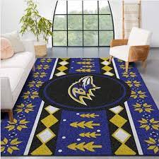 baltimore ravens nfl area rug carpet