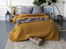 mustard yellow bedding