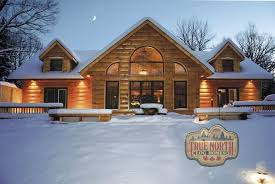 Log Home Plan By True North Log Homes