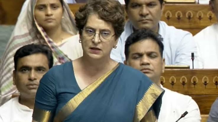 क्या छात्र आतंकवादी थे, पैलेट गन चलाने का आदेश किसने दिया...संसद में बोलीं प्रियंका गांधी