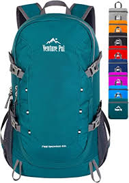 Amazon Com Venture Pal 40l Lightweight Packable Travel Hiking Backpack Daypack A1 Green One Size Clothing