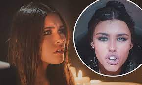 Madison Beer lays nude in a bathtub during music video for single Hurts  Like Hell featuring Offset | Daily Mail Online