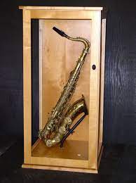 Saxophone Room Glass Display Case