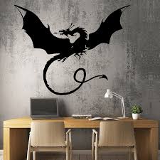 Dragon Wall Decals Armored Drake