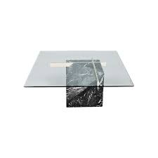 Artedi Marble Base And Glass Top Coffee