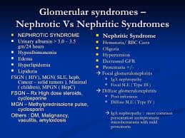 Nursing Study Nephrotic Vs Nephritic Syndrome Nephritic