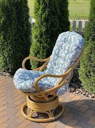 Handmade Rattan Chair Cushion For