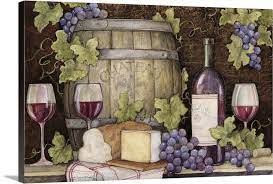 Wine Barrel Wall Art Canvas Prints