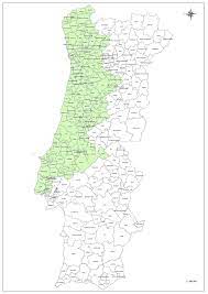 Os concelhos são o equivalente aos estados brasileiros, porém eles são menores e em maior quantidade. Mapa Mapa Concelhos Portugal