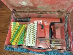 powder actuated nail gun ebay