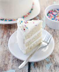 vegan vanilla birthday cake the cake