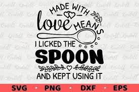 love means i the spoon graphic
