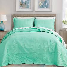 hz hy oversized king bedspread mint