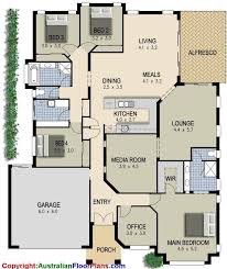 Modern House Plan Layout Tags Simple