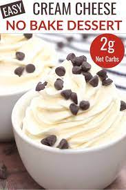 Quick Keto Dessert Cream Cheese gambar png