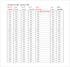 Excel Calendar Schedule Template 15 Free Word Excel Pdf Format