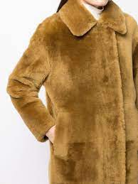 Yves Salomon Faux Fur Mid Length Coat