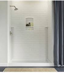 Subway Tile Showers Bathroom Design